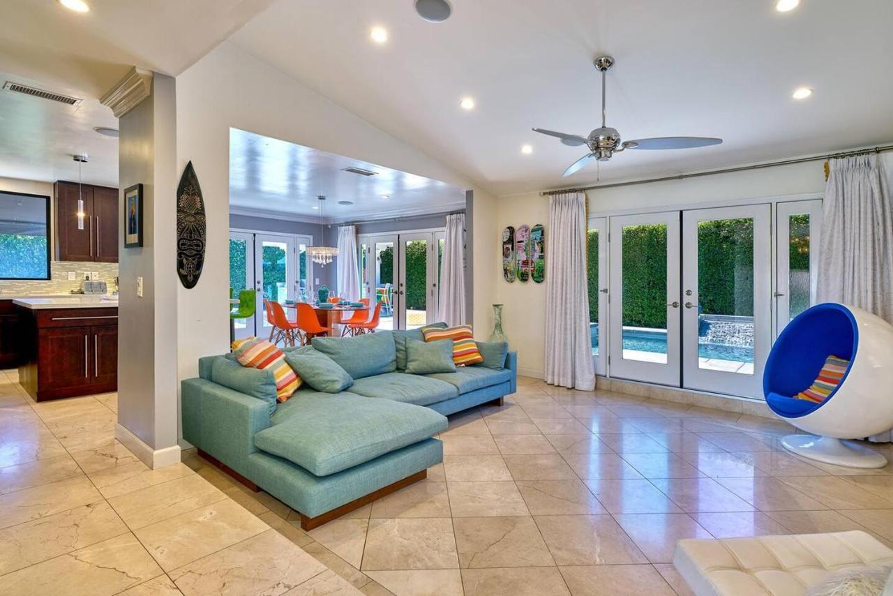 Pineapple Splash! Complete Privacy! Salt Pool! Palm Springs Exterior foto