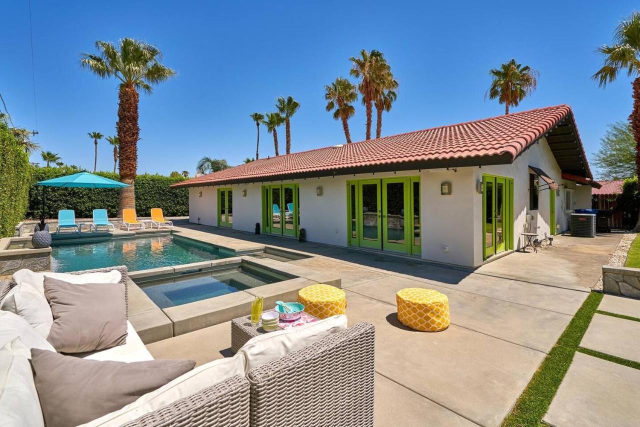 Pineapple Splash! Complete Privacy! Salt Pool! Palm Springs Exterior foto
