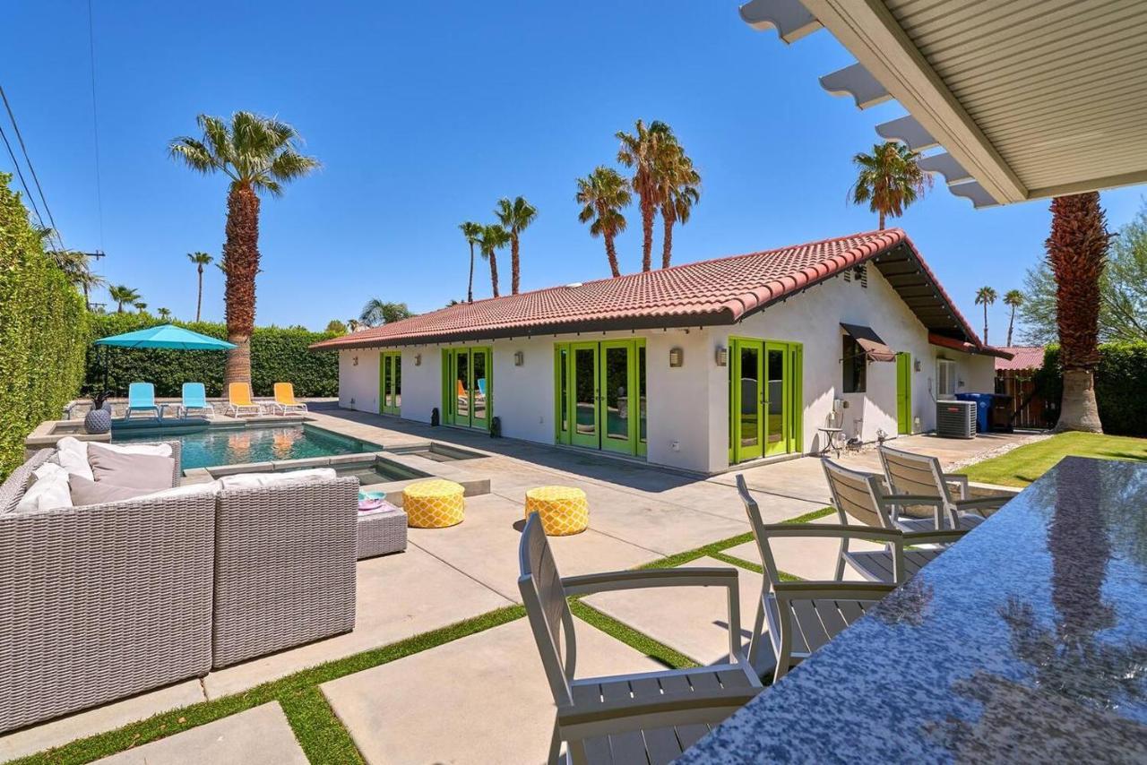 Pineapple Splash! Complete Privacy! Salt Pool! Palm Springs Exterior foto