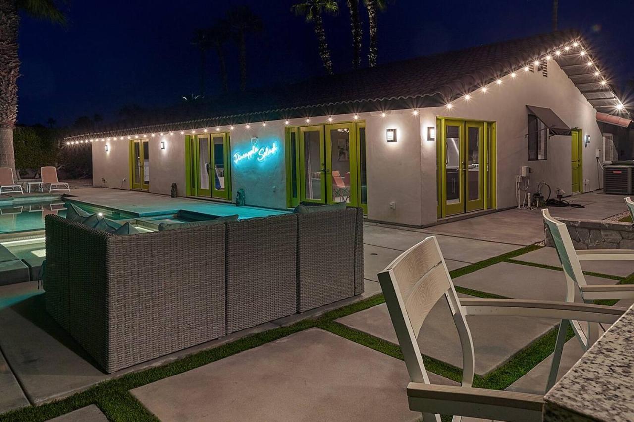 Pineapple Splash! Complete Privacy! Salt Pool! Palm Springs Exterior foto