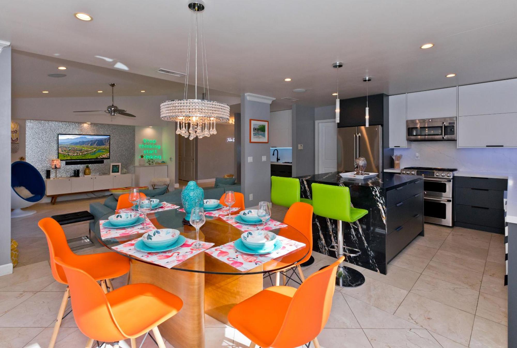 Pineapple Splash! Complete Privacy! Salt Pool! Palm Springs Exterior foto